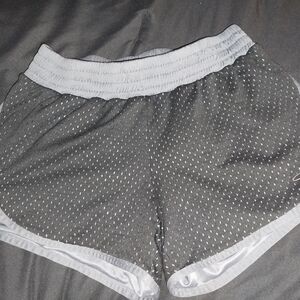 Champion Women's Black and Gray Athletic Shorts